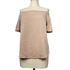 Monteau Off Shoulder Beige Blouse L